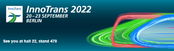 Meet us at InnoTrans 2022