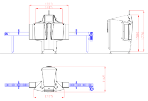 Dymond S, D, M med brukervennlig design for enkel drift.