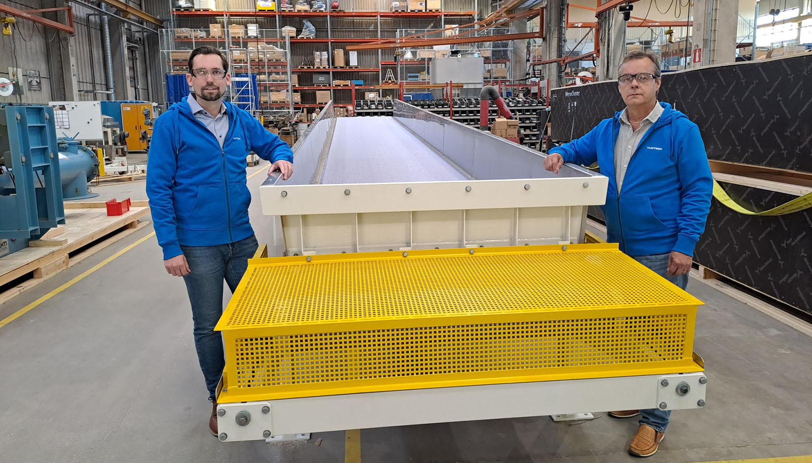 Tamtron's broke conveyor for the paper industry